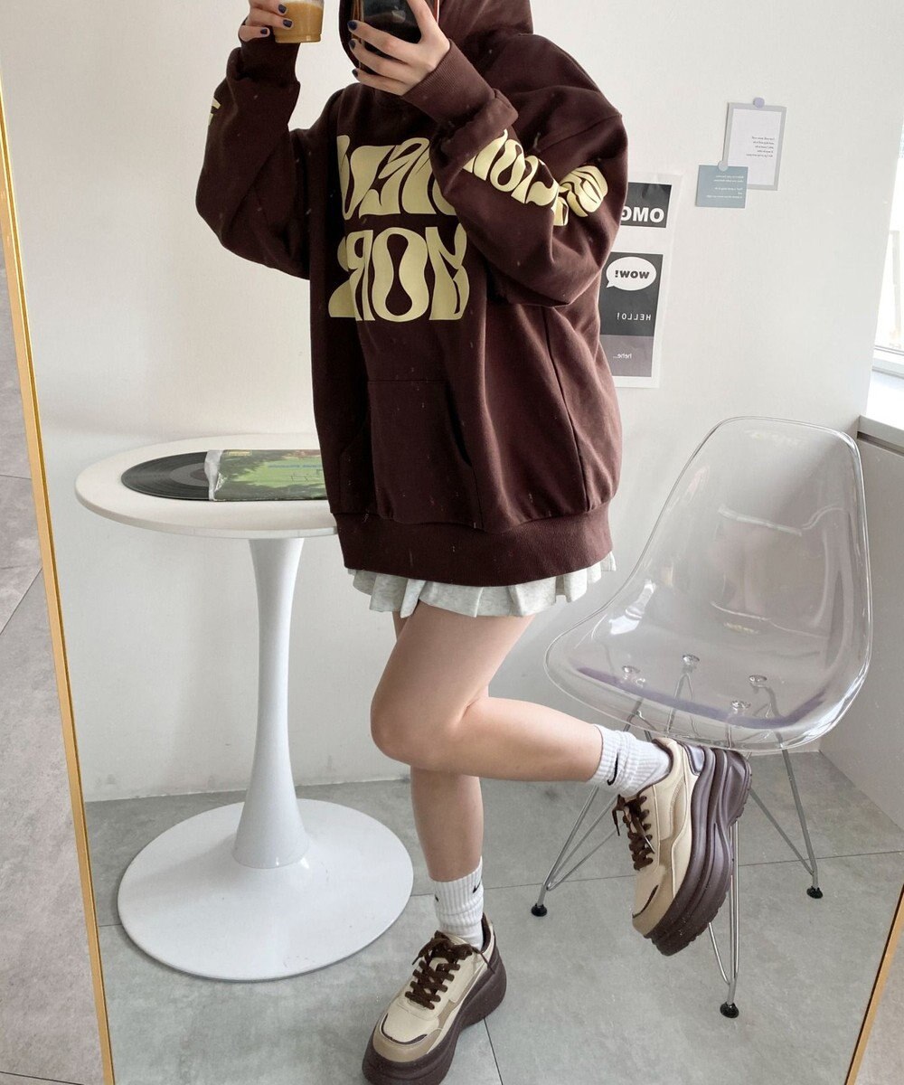 WEGO 厚底ラインスニーカー 