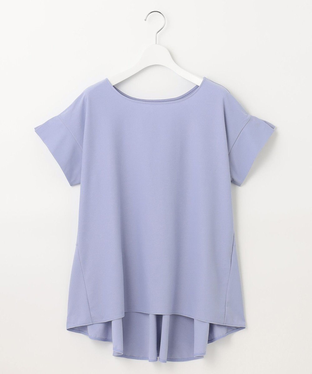 自由区 【WEB限定】【UVケア・吸汗速乾・洗える・XSサイズあり】ファンクショナルツイストジャージー カットソー 