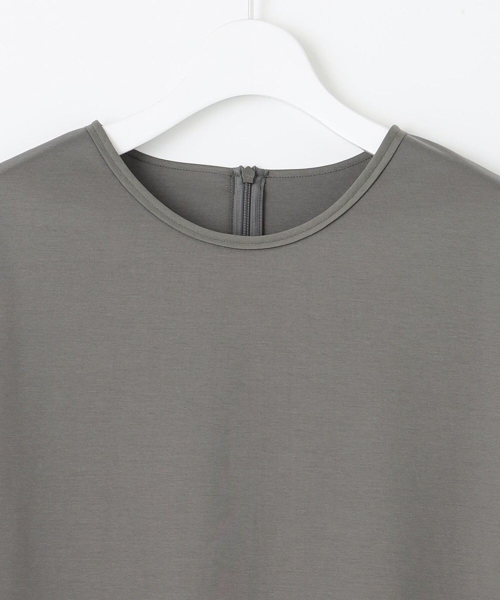 23区 【洗える】アイレットジャージー パフスリーブ カットソー 