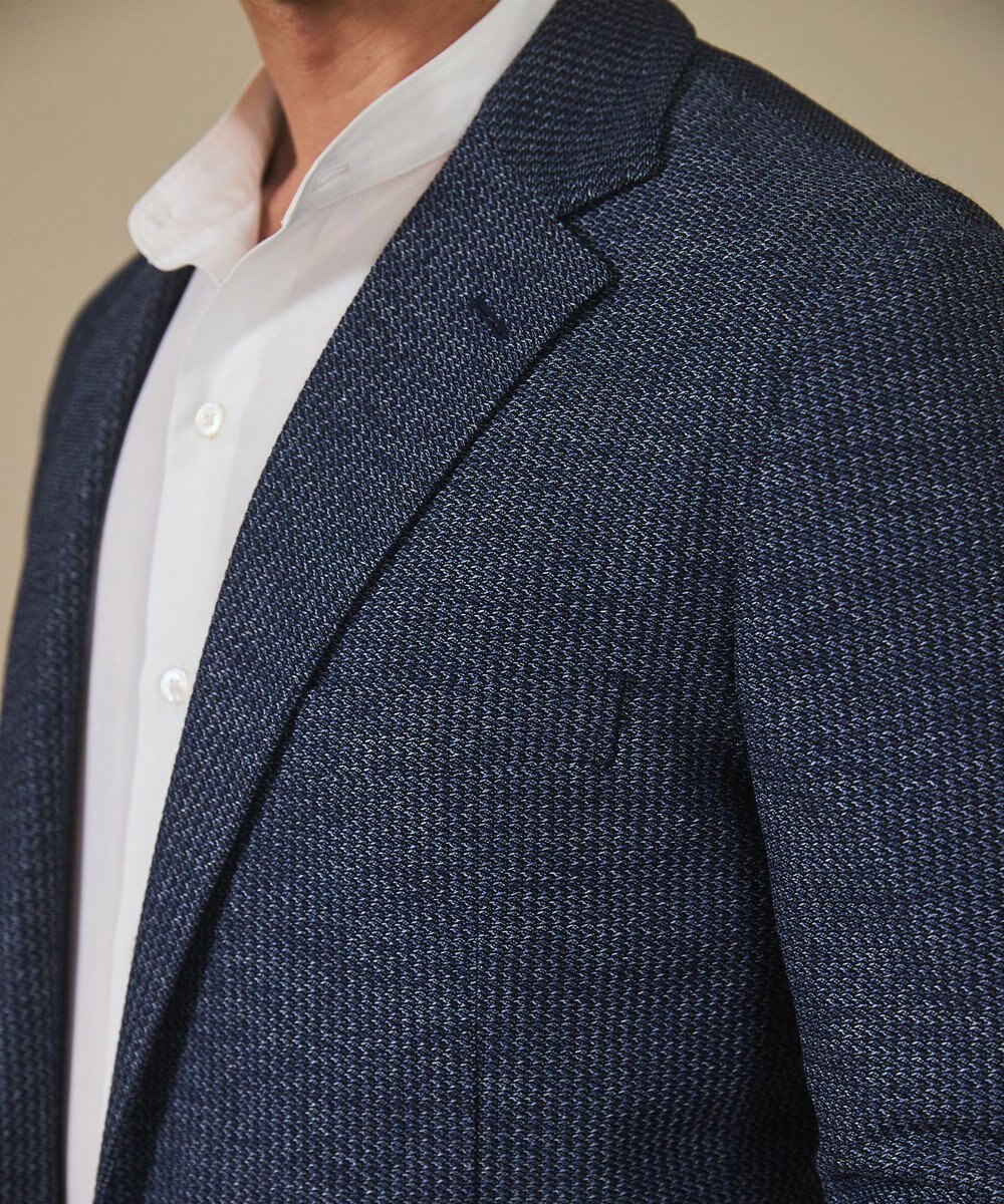 GOTAIRIKU 【シワになりにくい/洗える】ＴＣブロード シャツ_バンドカラー 