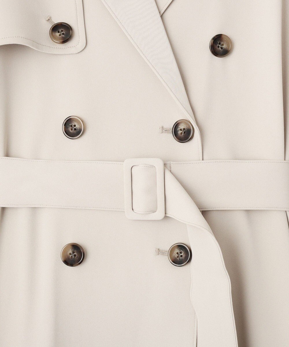 YECCA VECCA 【UVカット/花粉ガード】素材MIXトレンチコート 