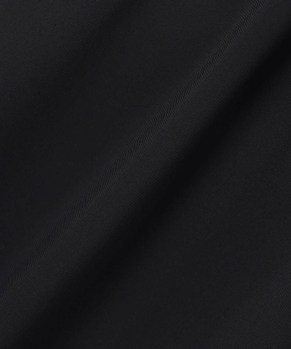 UNFILO L 【ウエストゴム】ドライトリコット セミフレアパンツ 