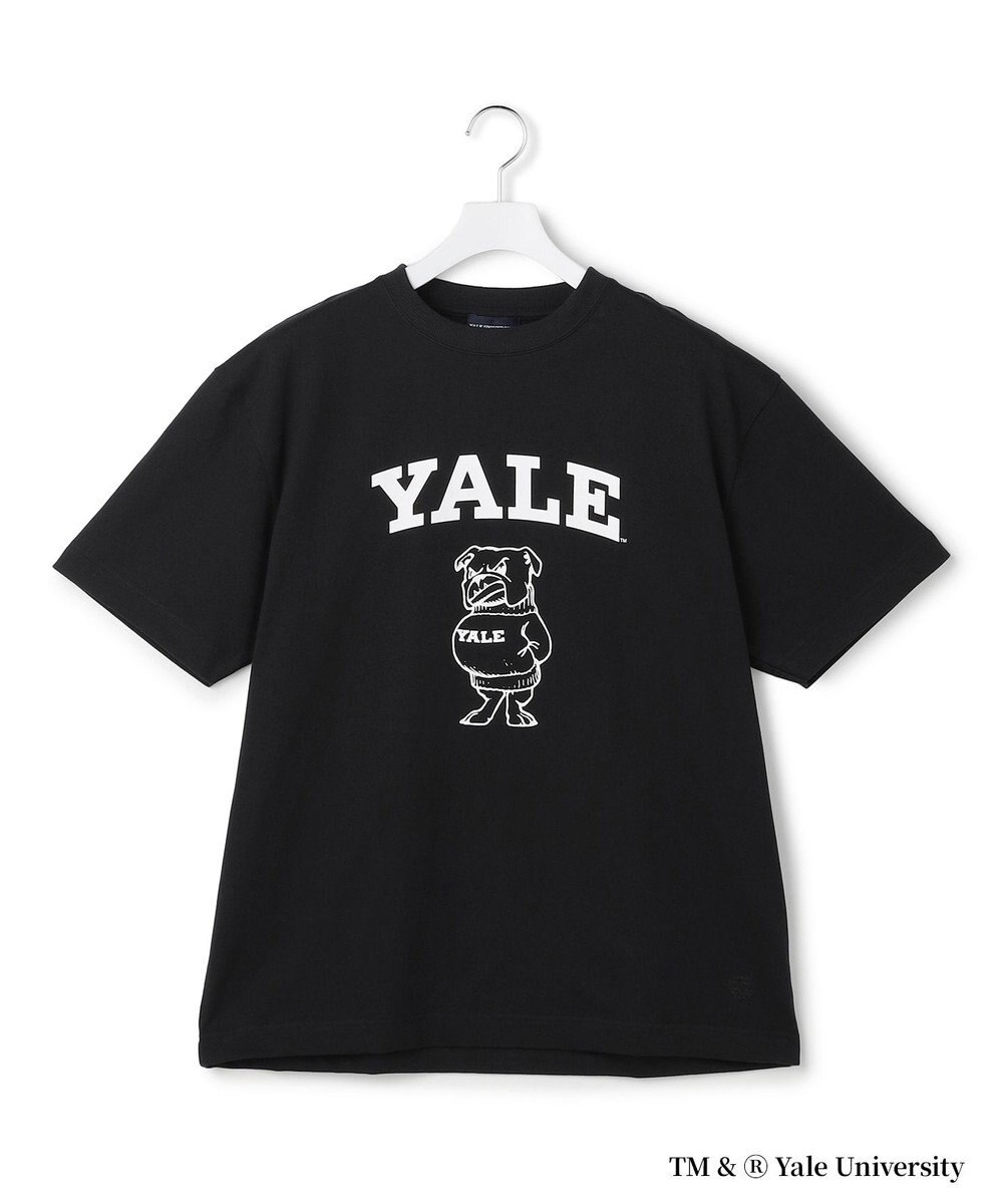 J.PRESS YORK STREET 【YALE別注】【UNISEX】ブルドッグ プリント Tシャツ 
