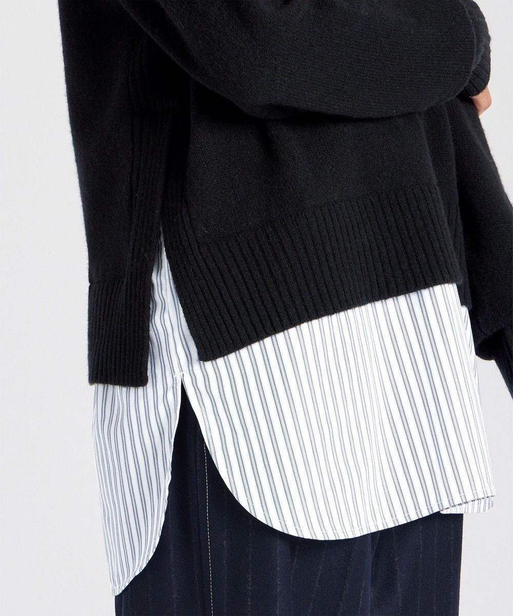 Paul Smith シャツコンビ Vネックニット 