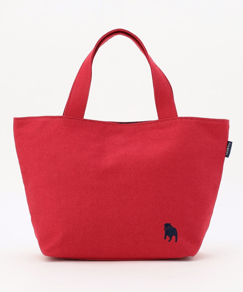 J.PRESS LADIES 【完全受注生産】ポーチ付き キャンバス ミニトートバッグ 