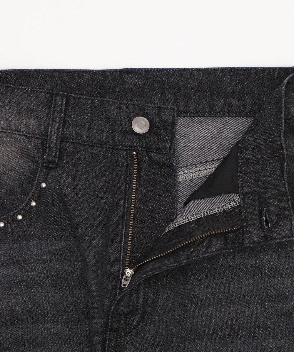 WEGO 【SMサイズ展開】ロゴデニムバギーパンツ 