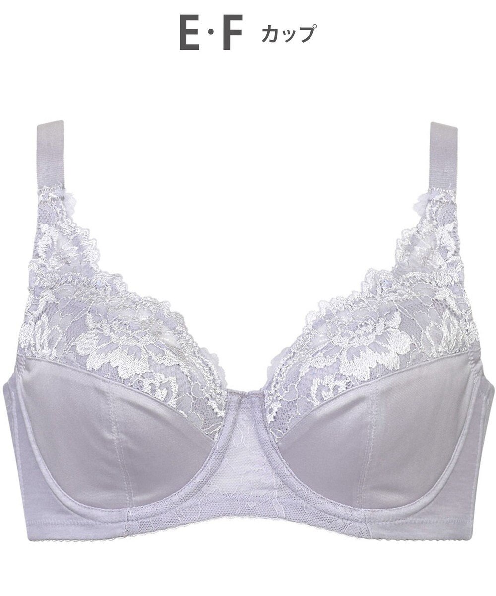 Wing ブラジャー バストをしっかり包みこむ 背中の段差を軽減 綿混(カップ肌側) フルカップブラ KB2115 ウイング／ワコール 