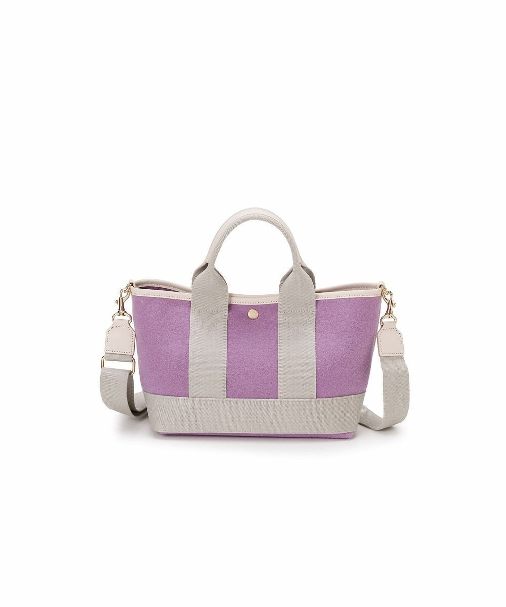 TOPKAPI 【Breath TOPKAPI】イタリアンフェルト ショルダー付 ミニ トートバッグ S 