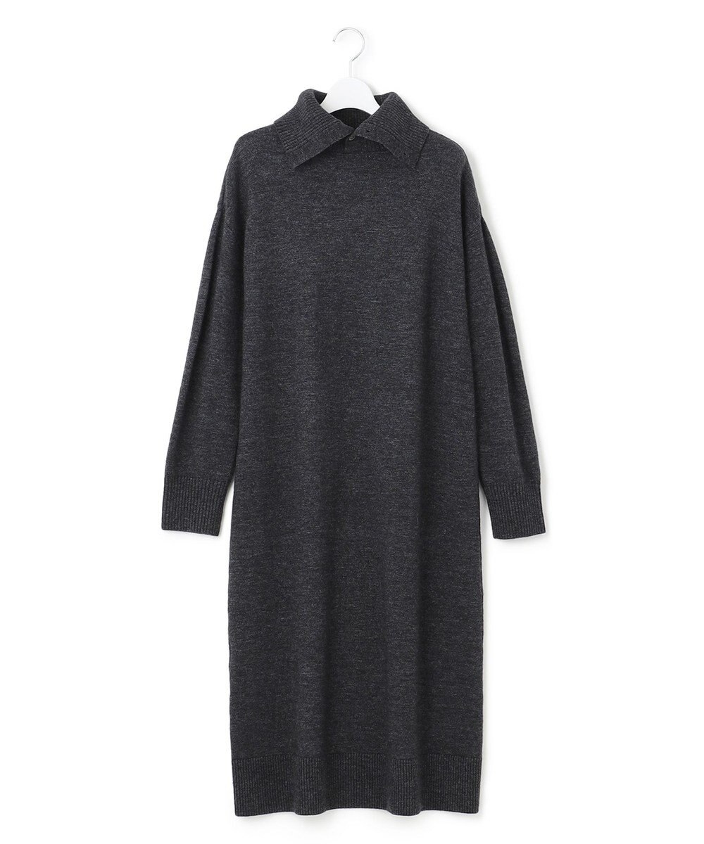 23区 L 【SLOW/一部店舗限定】ウールナイロンニット ワンピース 