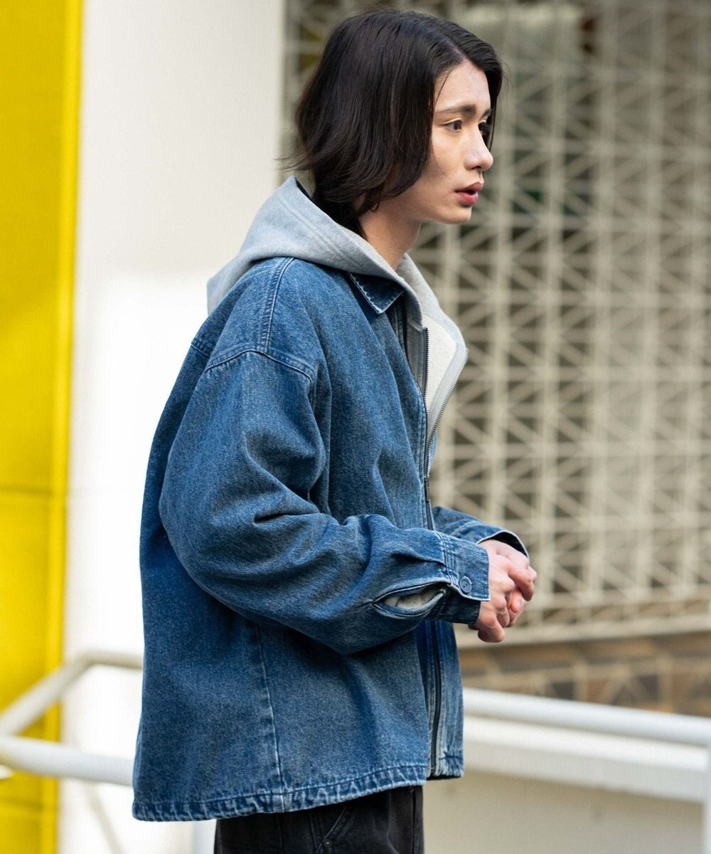 WEGO デニムシャツジャケット 