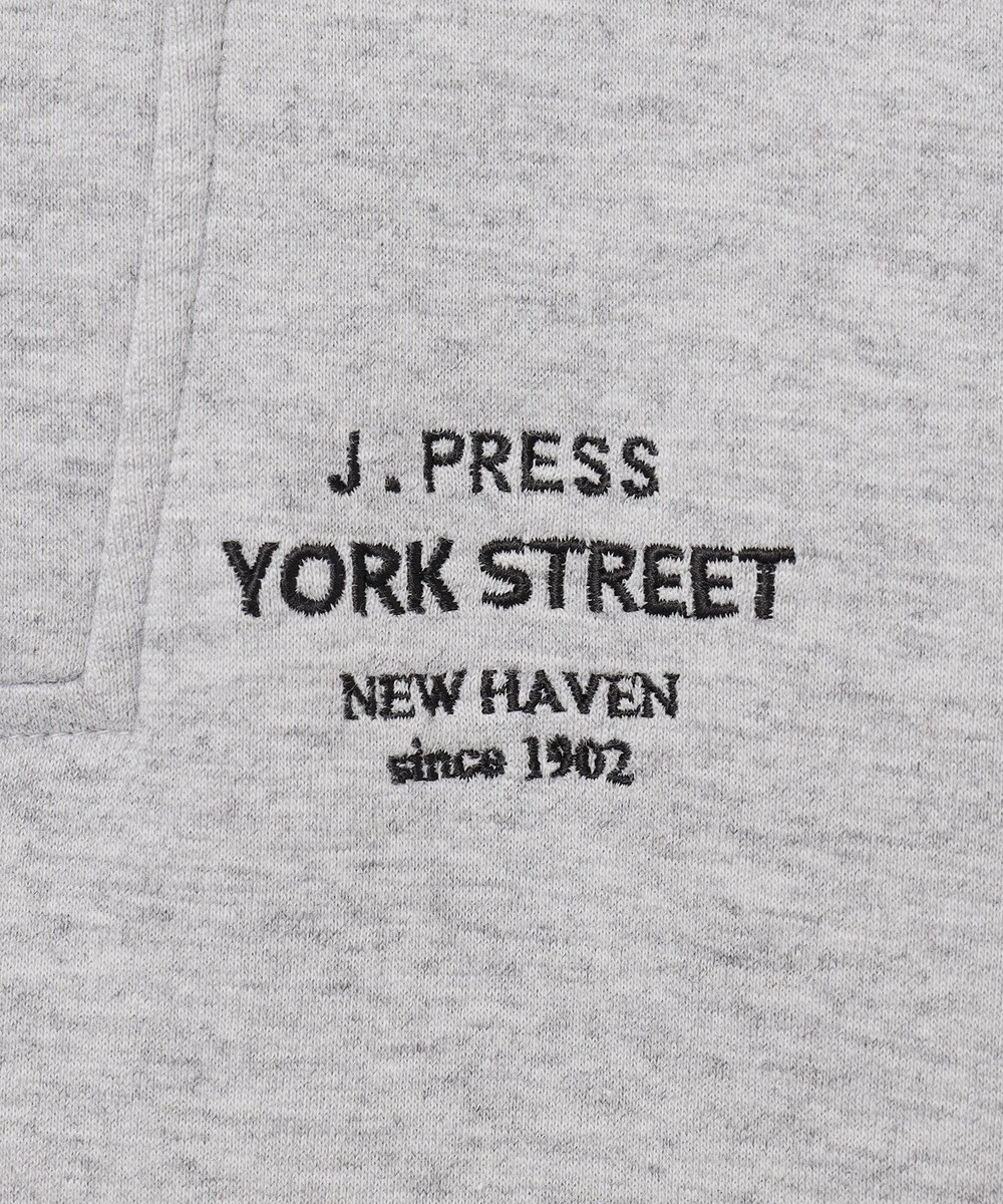 J.PRESS YORK STREET 【UNISEX】スタンド ハーフジップ プルオーバー スウェット 