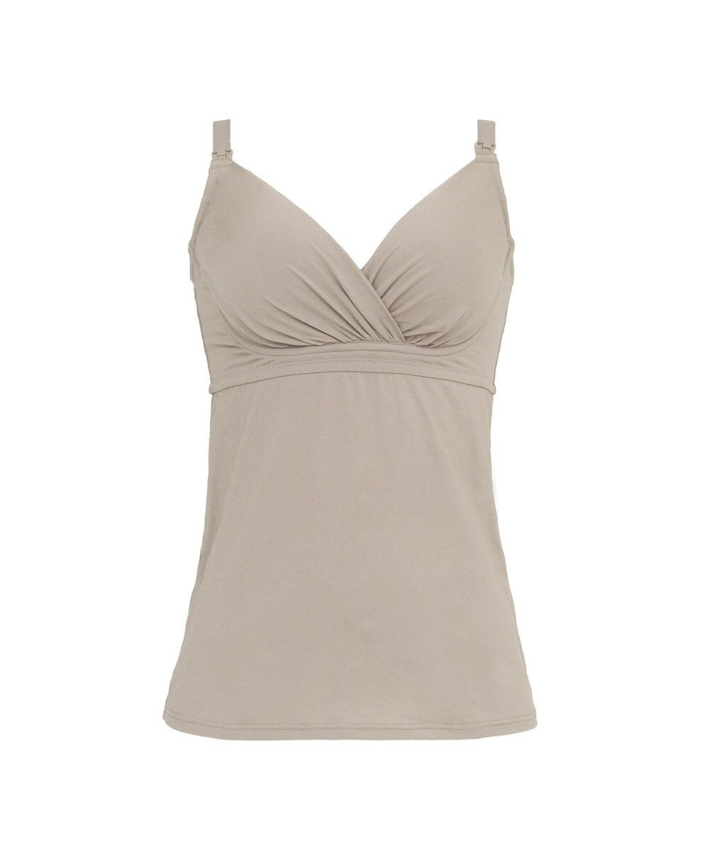 BRADELIS New York 【BRADELIS New York  MATERNITY】オープンカシュクールブラキャミ ブラデリス マタニティ 授乳しやすい 補正下着 ブラトップ カップ付き 