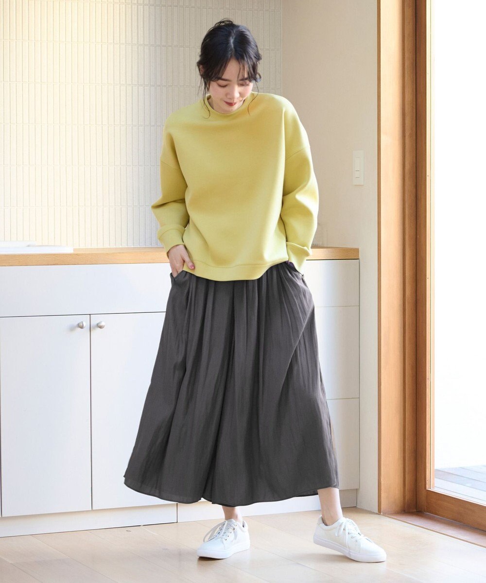 ANY 【洗濯機可能・ウエストゴム】リラックススカーチョ 