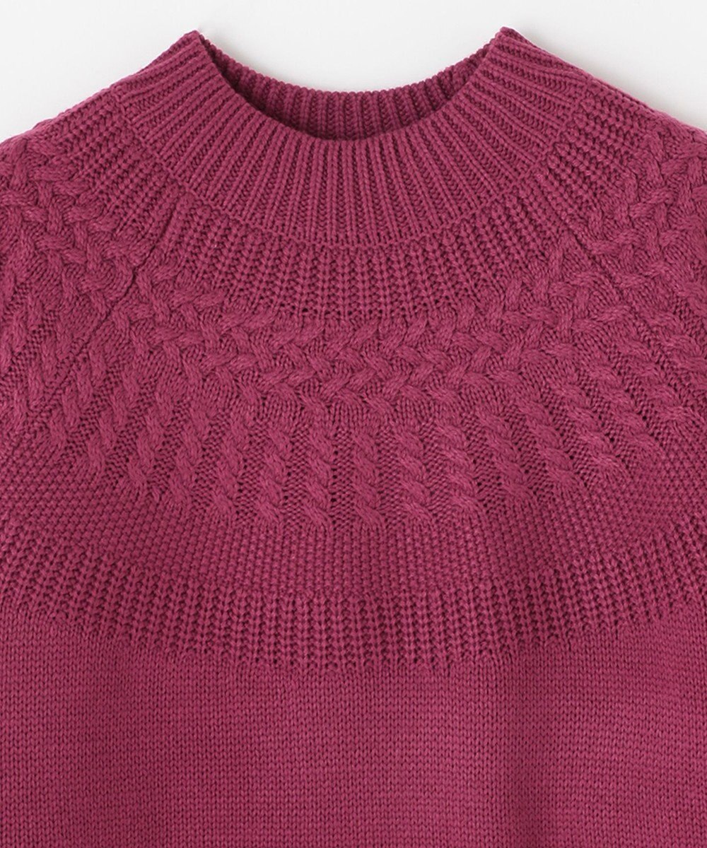 ANY 【洗える】ソフトタッチ求心ニット 