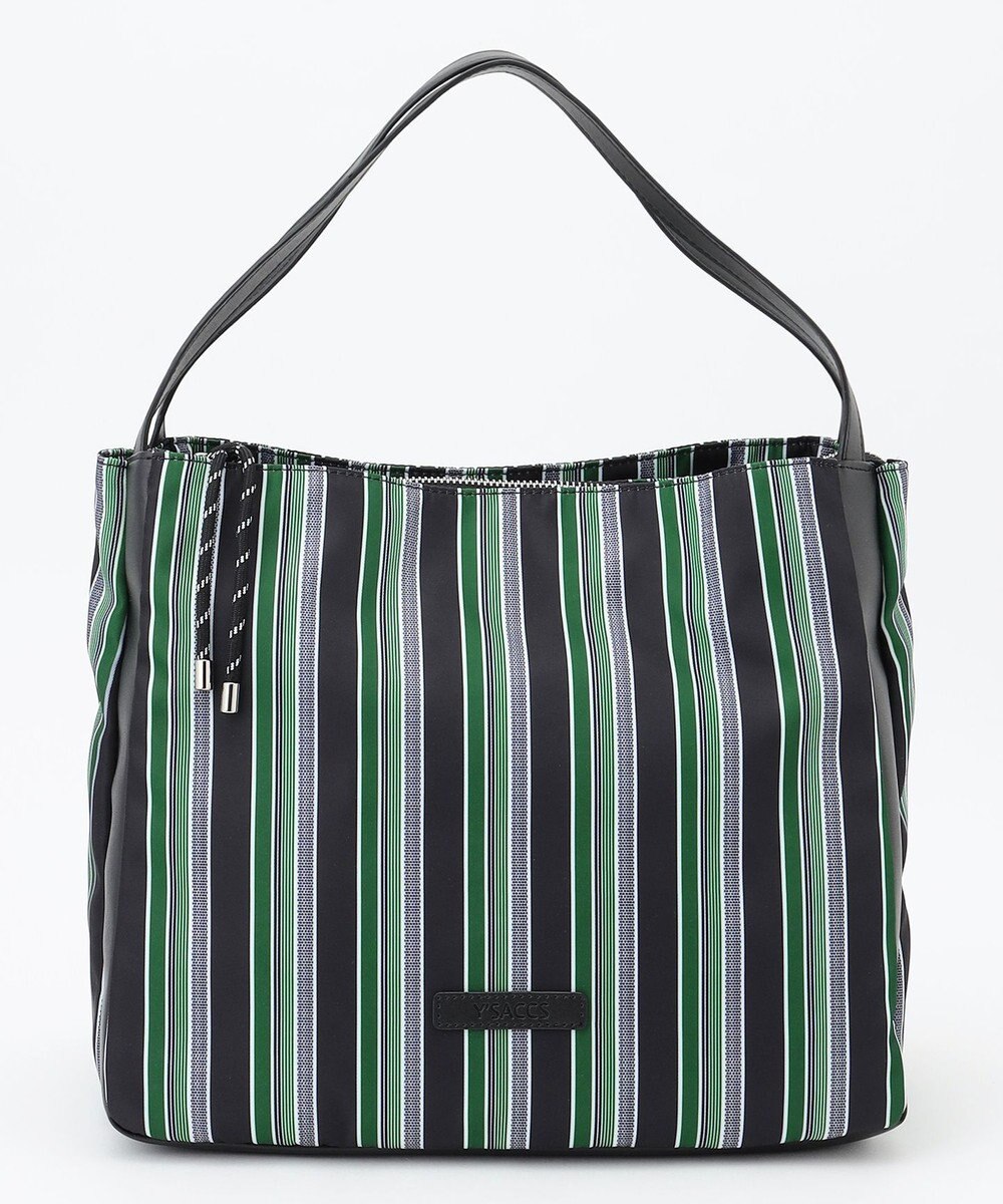 Y'SACCS マルチストライプ すっきりトート Mサイズ 