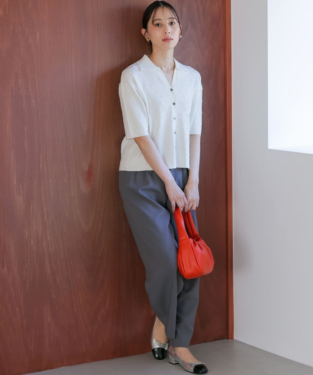 組曲 L 【先行予約・WEB限定】ポップコーンアーガイルスキッパー ニット 