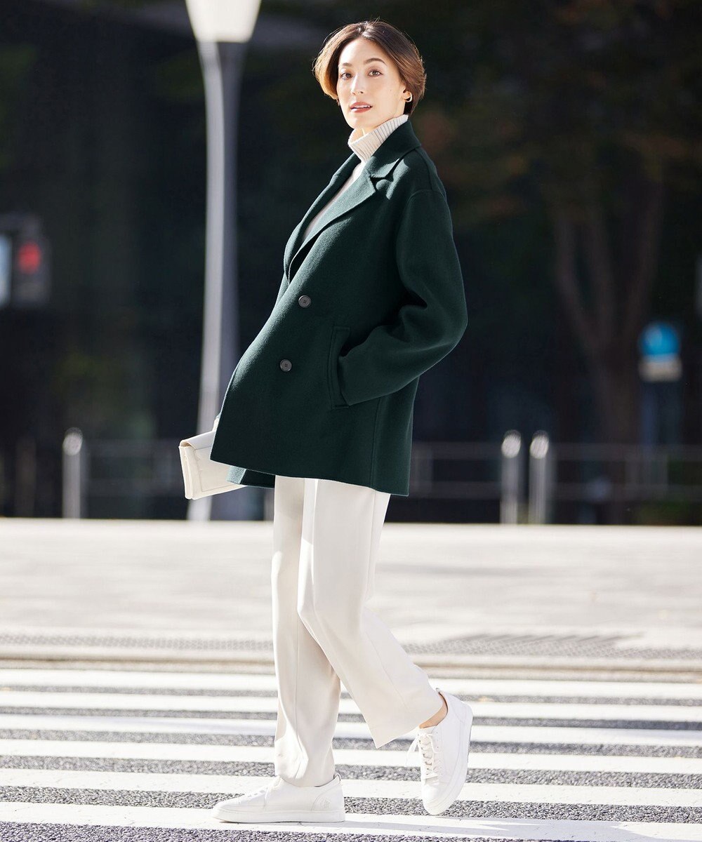 ICB ウールリバー ピーコート 