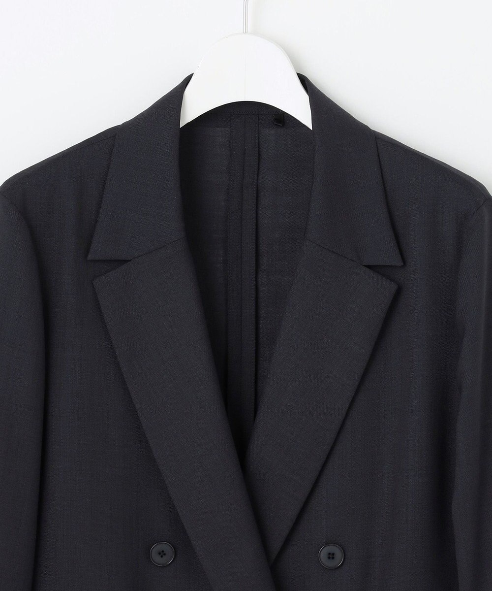 自由区 【洗える】トロピカルストレッチテーラード ジャケット 