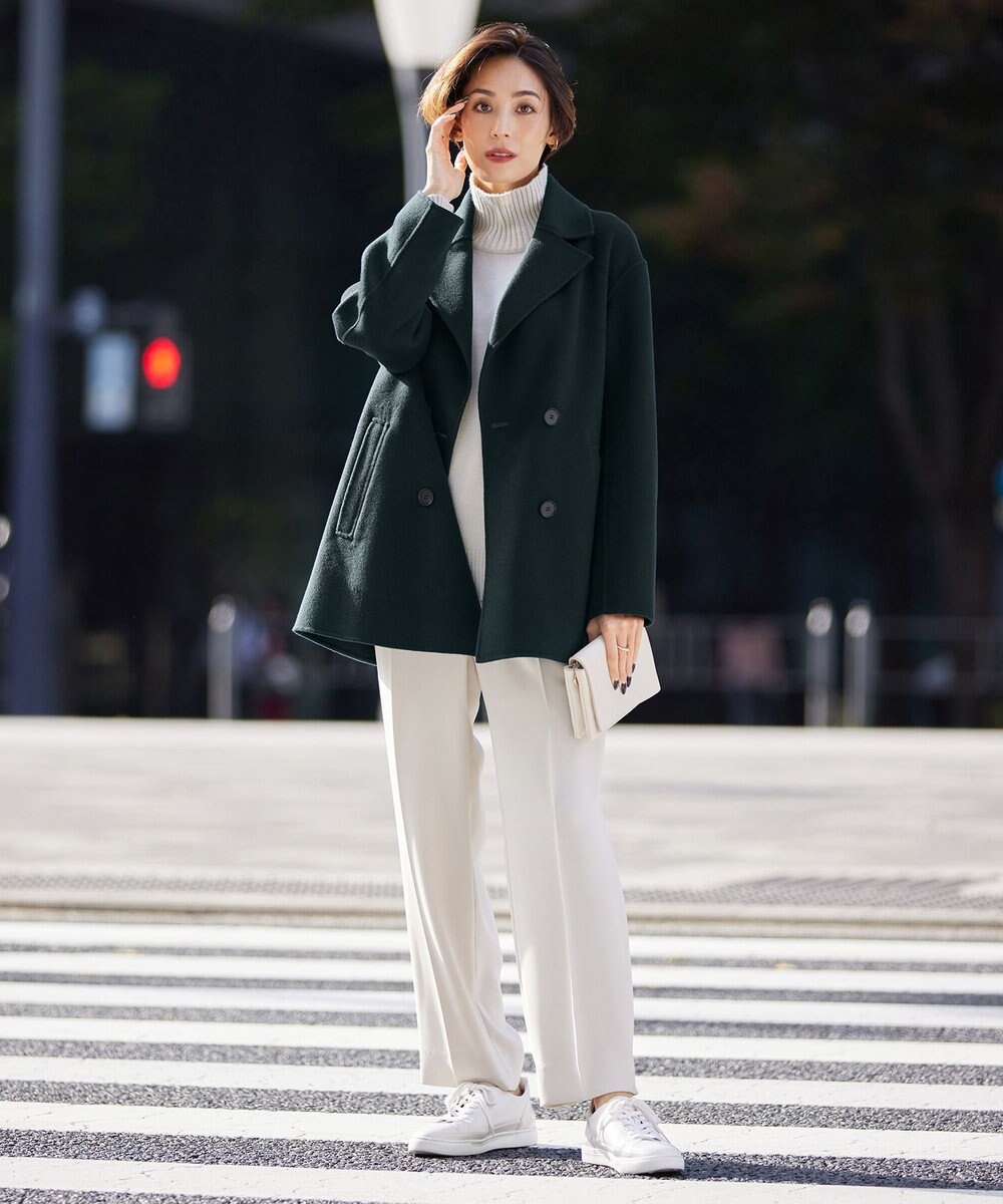 ICB ウールリバー ピーコート 