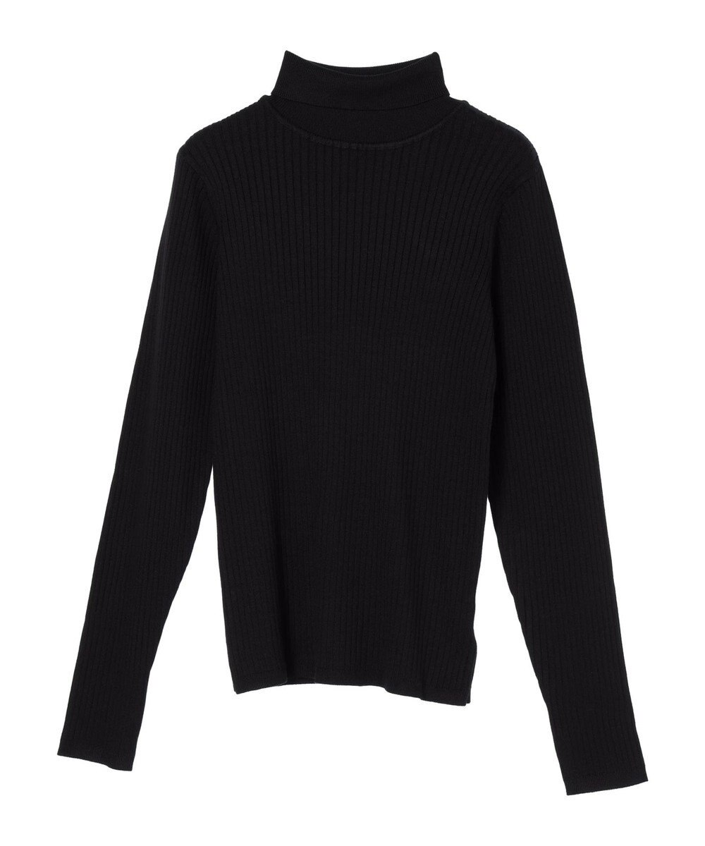 CRAFT STANDARD BOUTIQUE ウォッシャブルリブタートルニットプルオーバー 