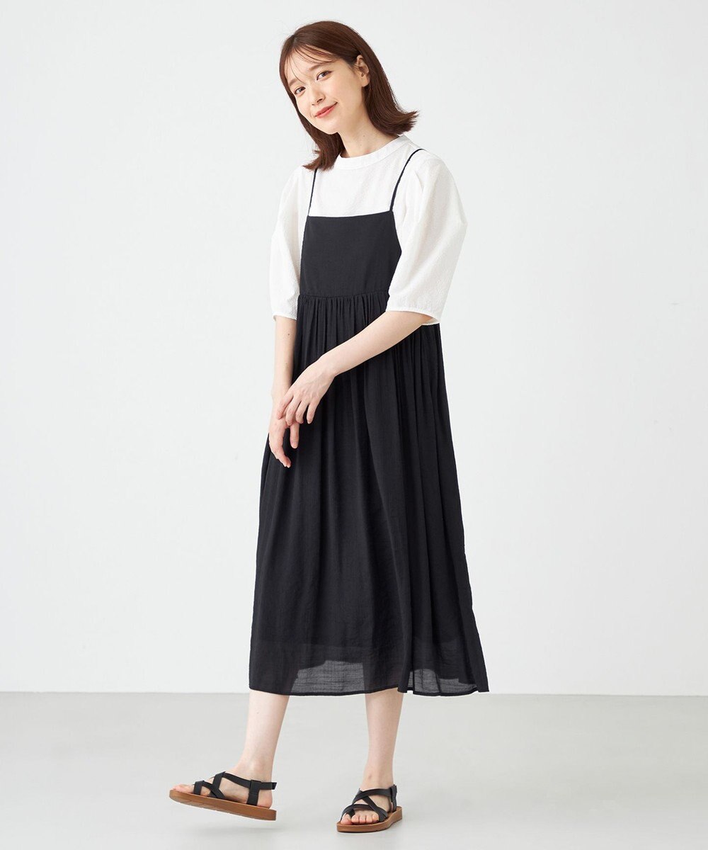 SHARE PARK LADIES スラブキャミワンピース 