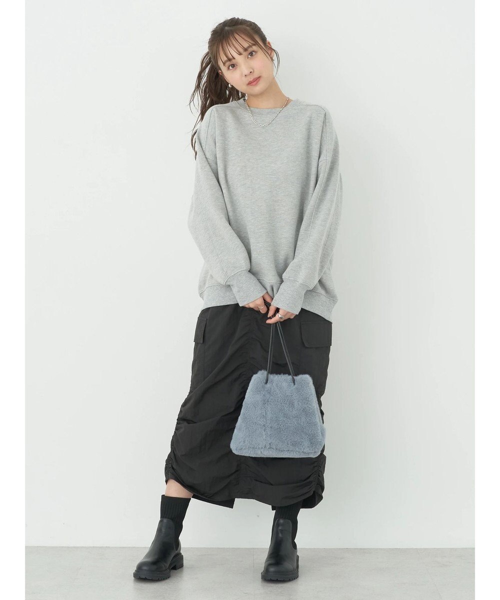 earth music&ecology 裏起毛チュニック 