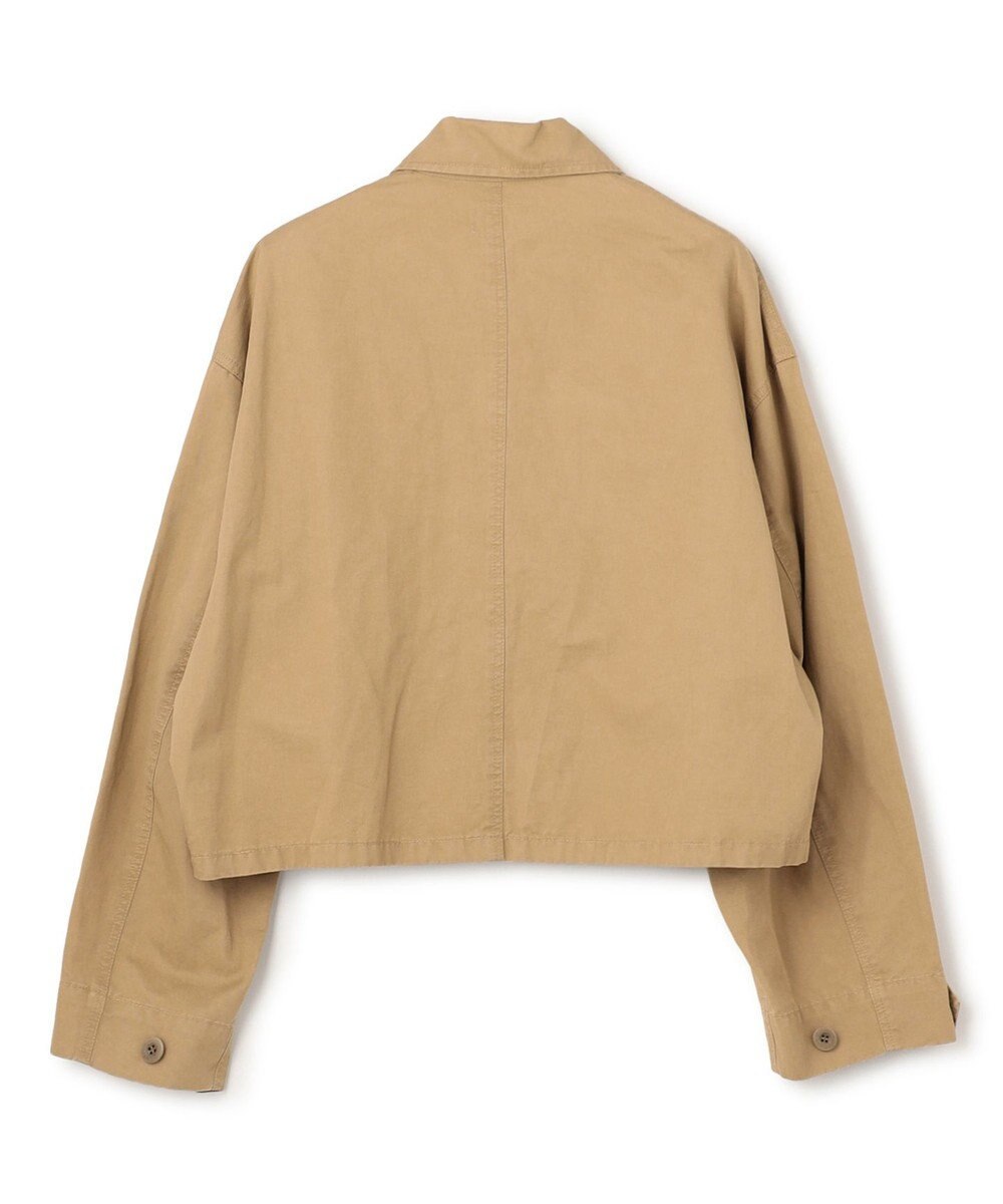 NAVE 【ReNAVE・セットアップ可/洗える】コットンリネンカルゼ ショートジャケット 