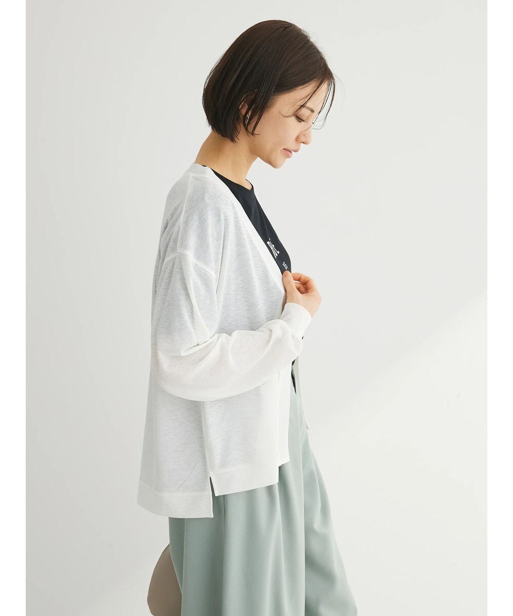 Green Parks Ｖネックシアーカットカーディガン 