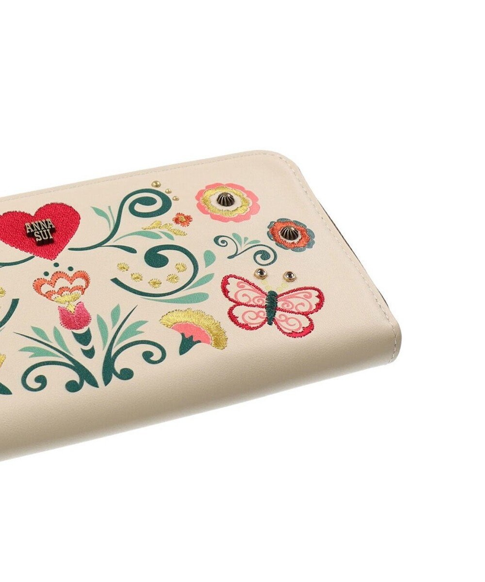 ANNA SUI ブルーム Lファスナー長財布 