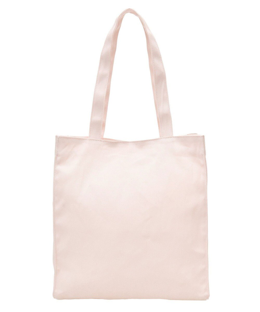 Maison de FLEUR sakura刺繍スクエアトートバッグ 