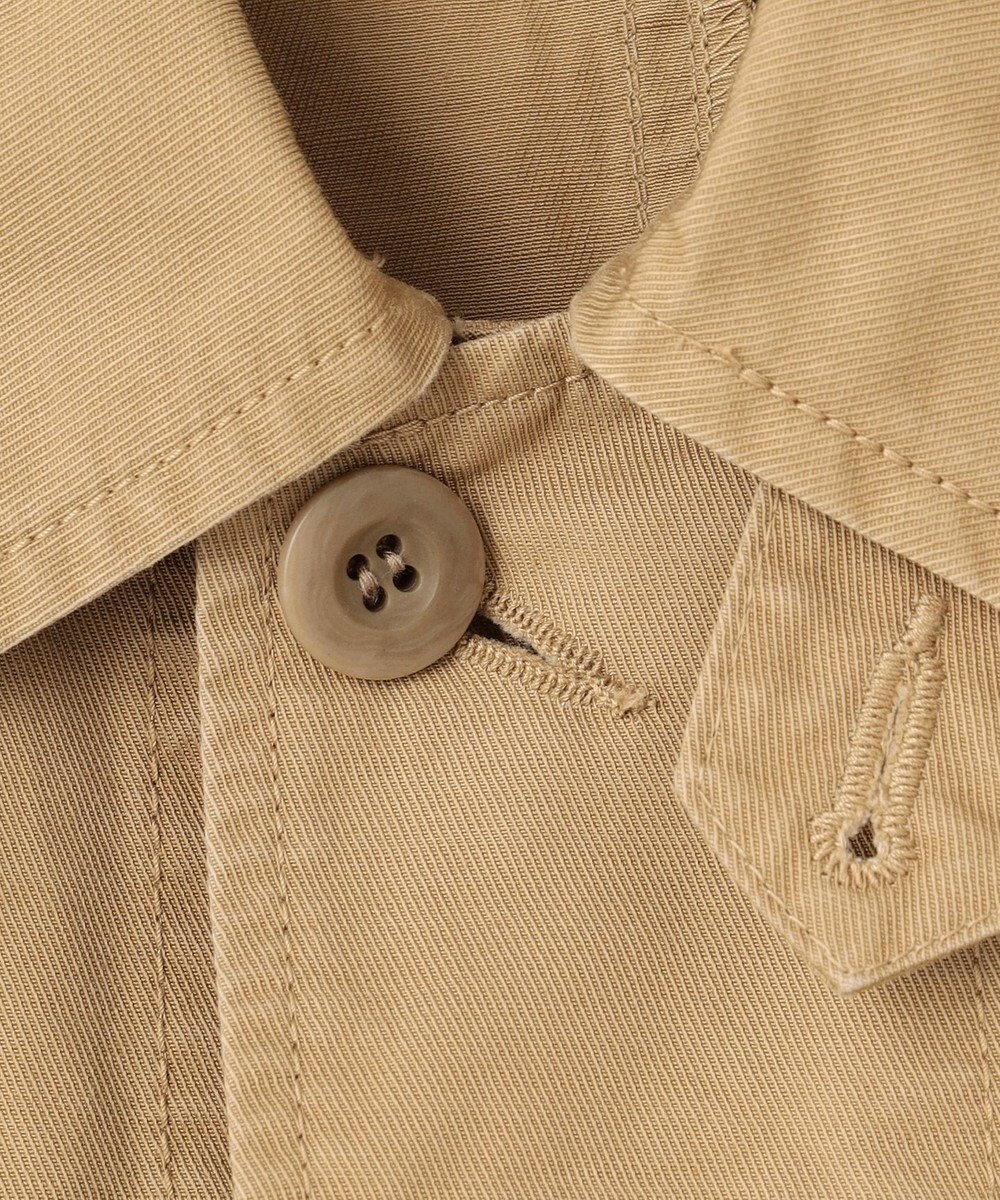 NAVE 【ReNAVE・セットアップ可/洗える】コットンリネンカルゼ ショートジャケット 