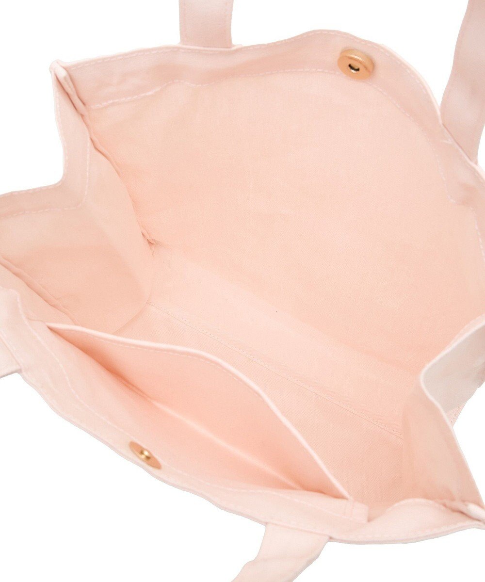 Maison de FLEUR sakura刺繍スクエアトートバッグ 