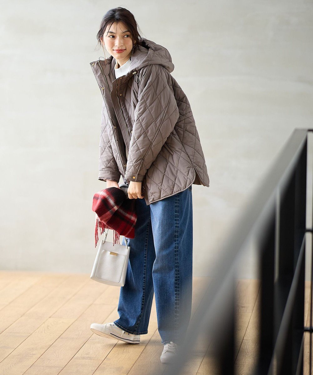 ANY 【洗濯機可/撥水】ダイヤキルトブルゾン 