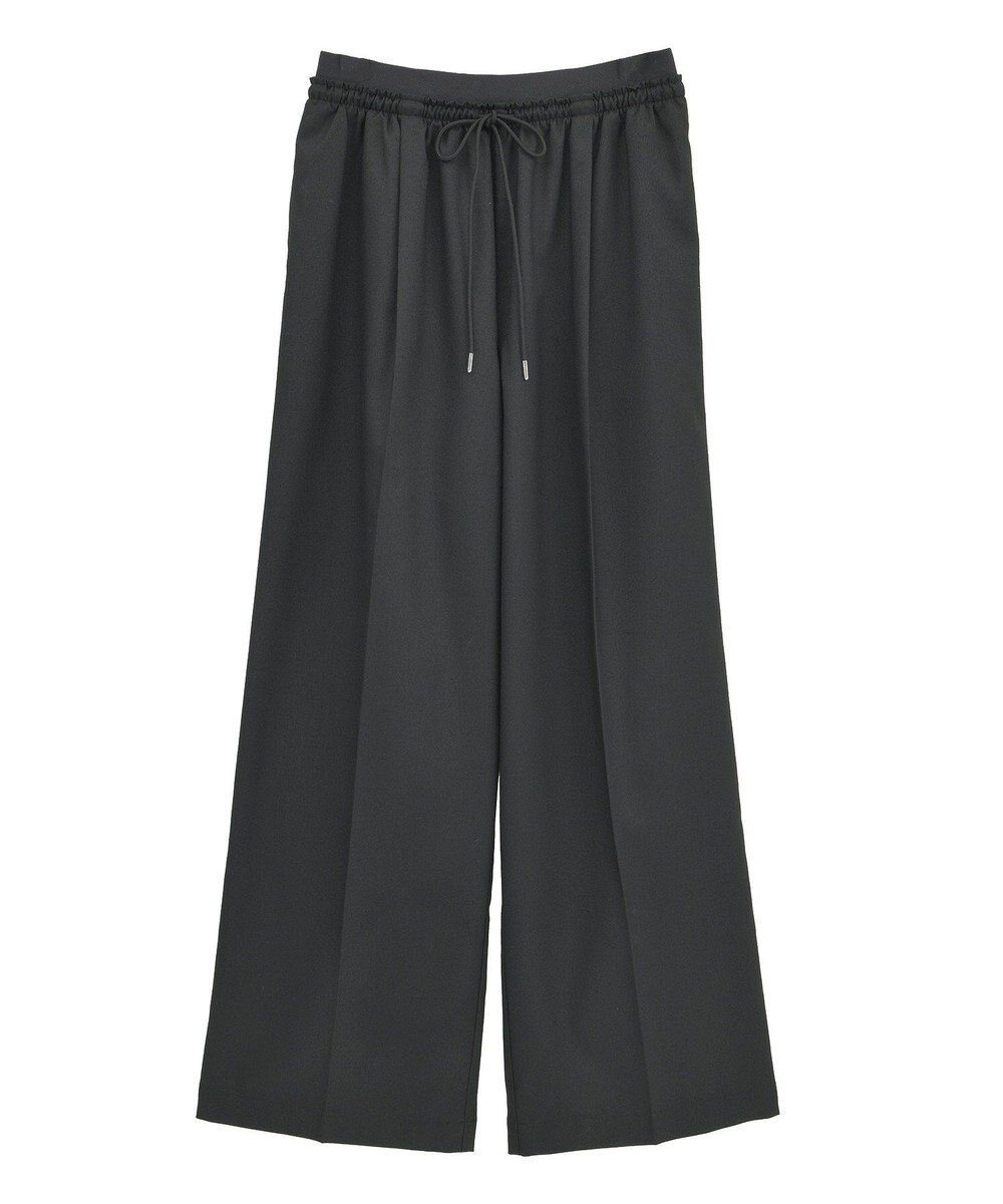 Green Parks ウエストレイヤードワイドパンツ 