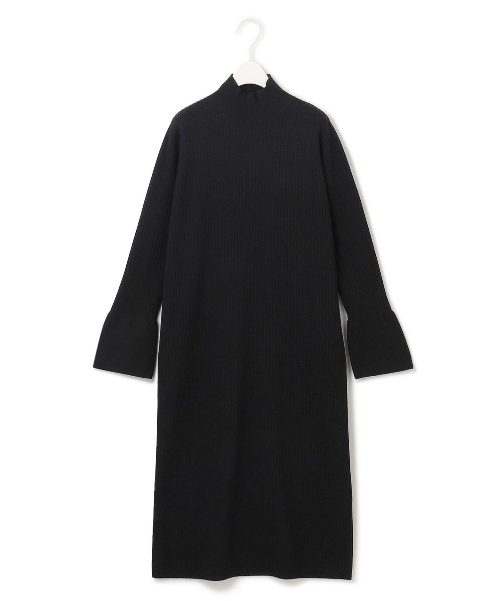 ICB L 【洗える】 ヴィスコースリブハイゲージ ニットワンピース 