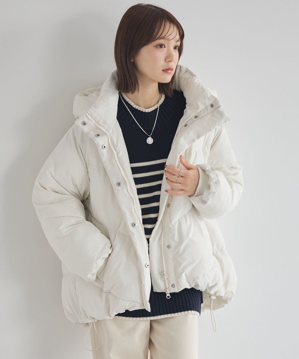 earth music&ecology 2WAYパファーブルゾン 