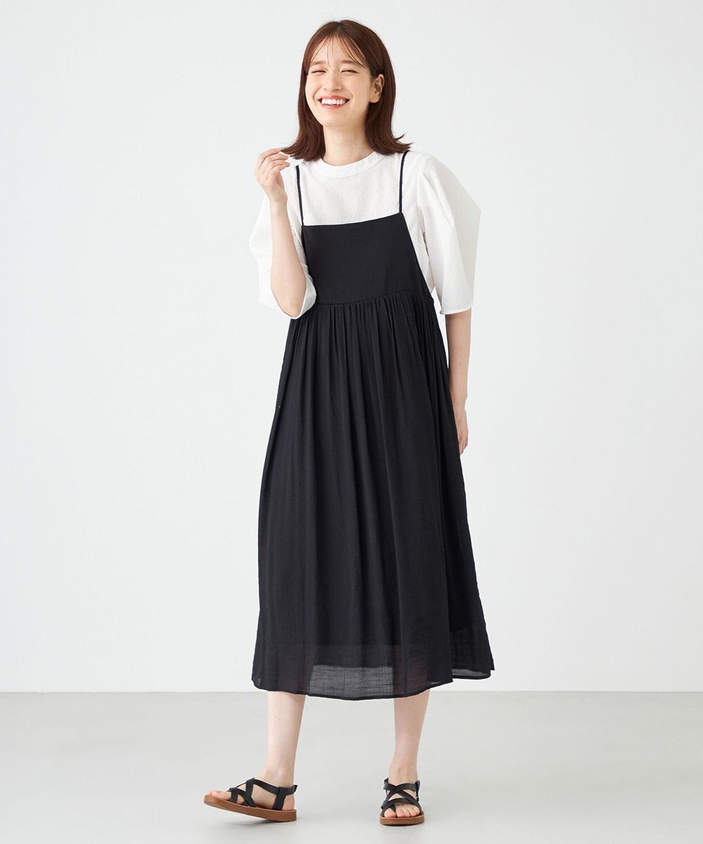 SHARE PARK LADIES スラブキャミワンピース 