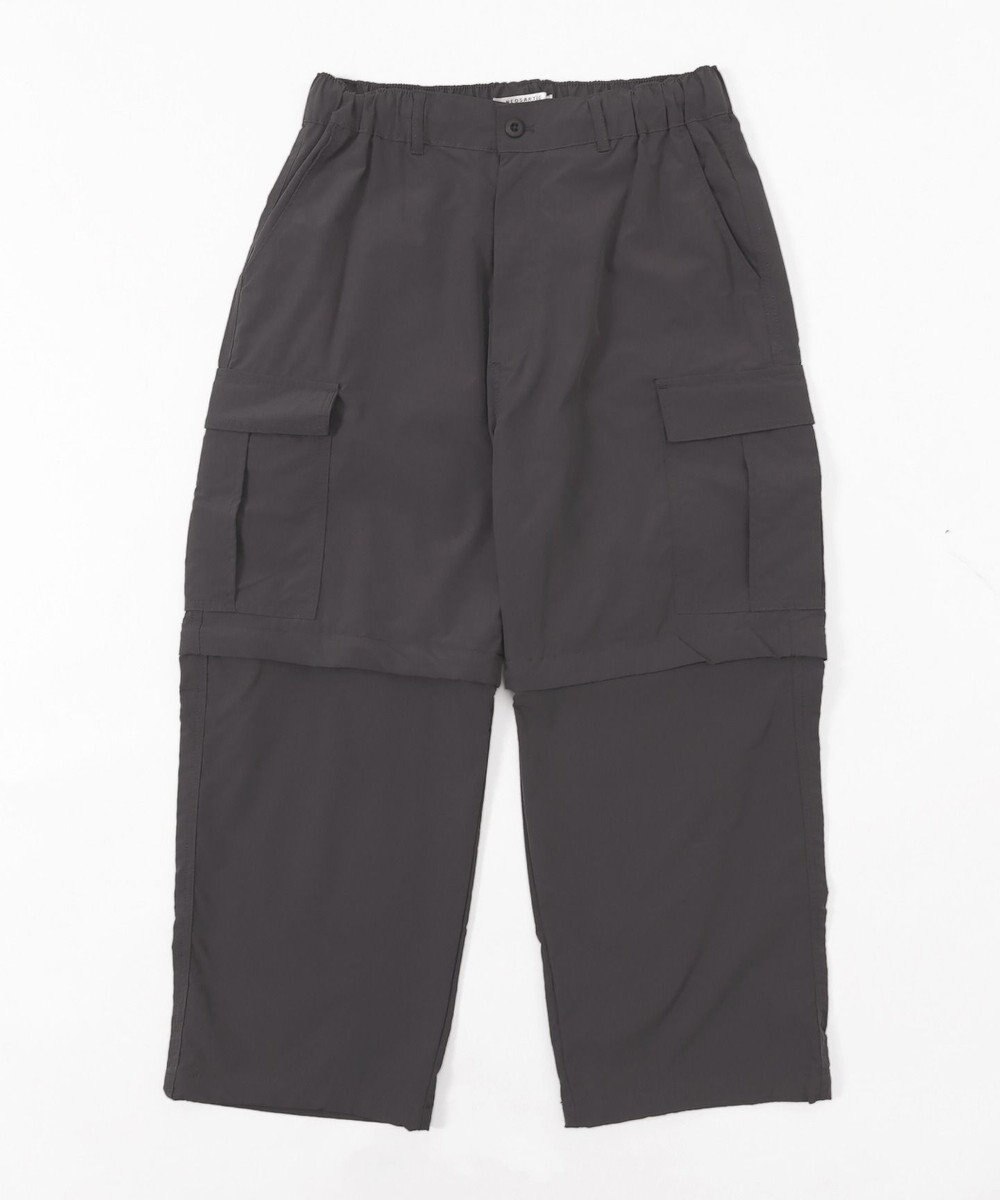 WEGO 【セットアップ対応ITEM】2WAYリップストップカーゴパンツ 