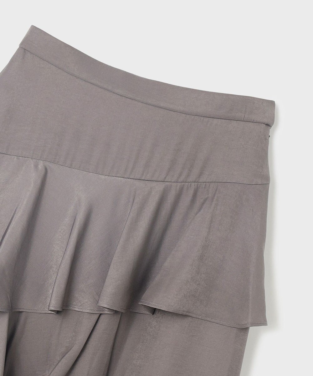 GRACE CONTINENTAL イレヘムサテンスカート 