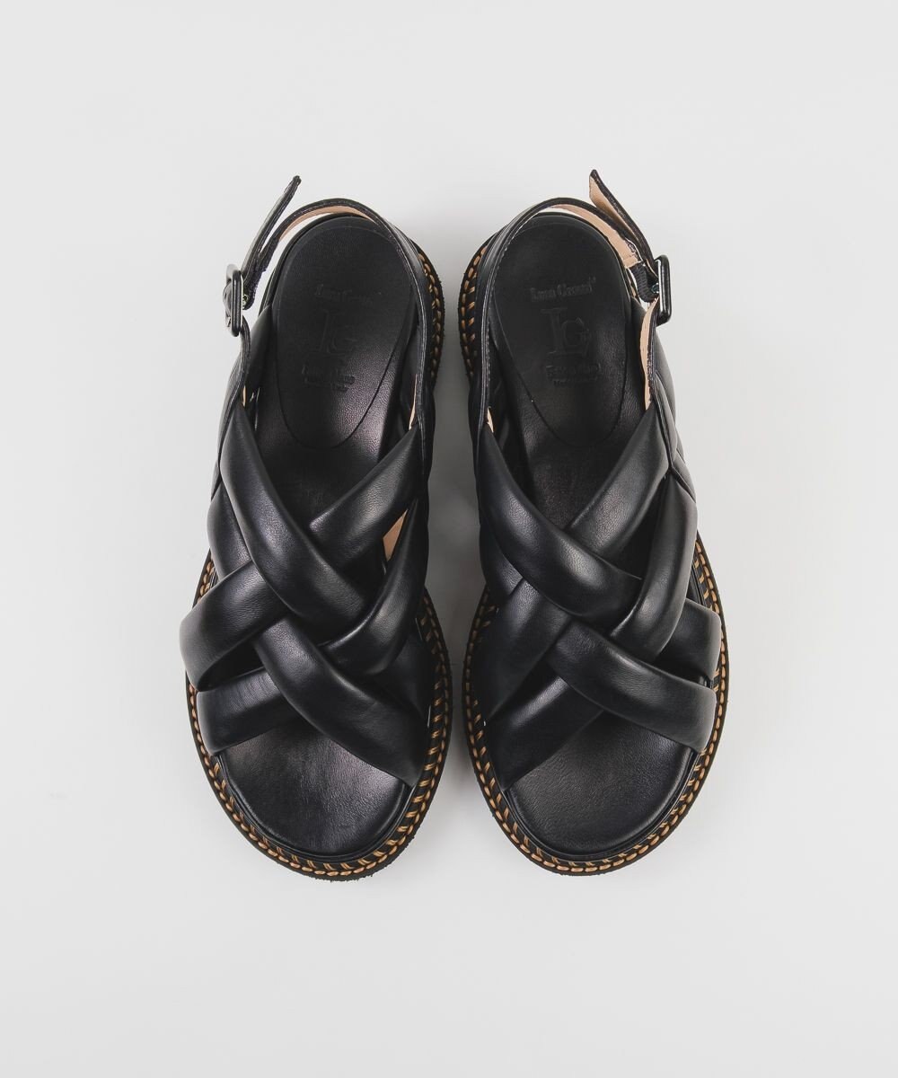 BONTRE 【LucaGrossi/ルカグロッシ】厚底パフィークロスサンダル/H760S-US 