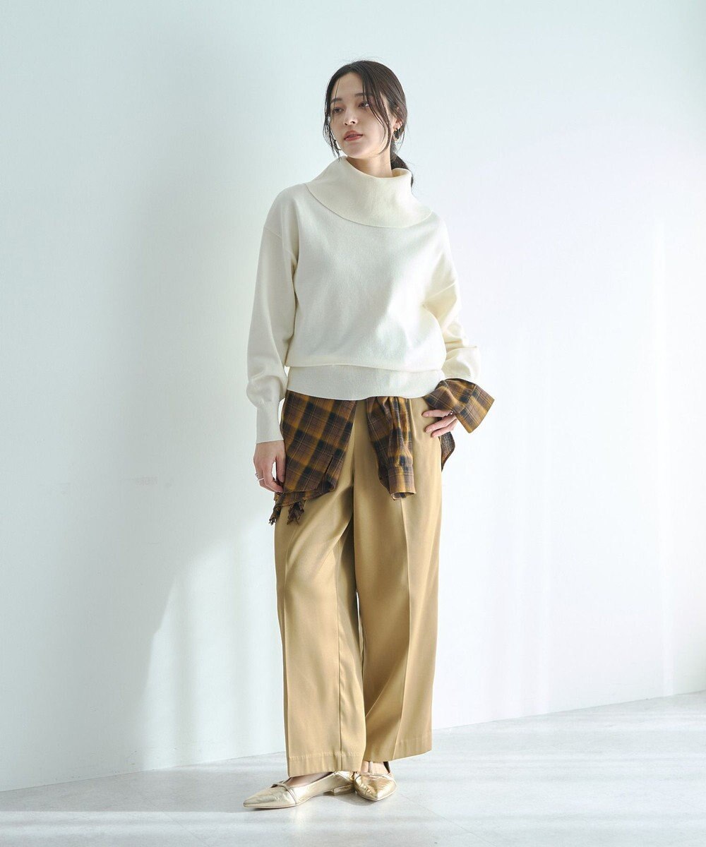 YECCA VECCA オフタートルネックニット 