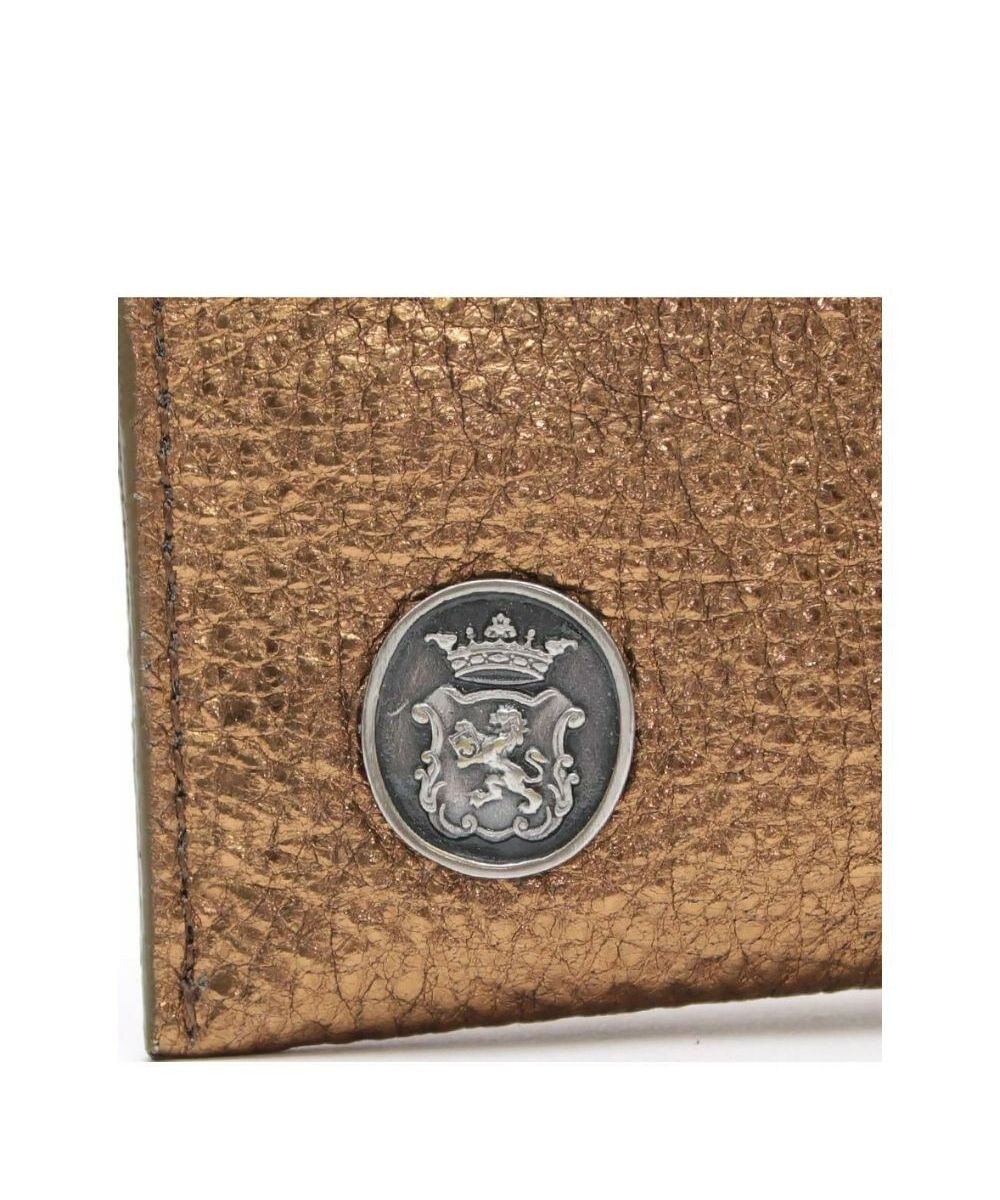 A.D.M.J. 【牛革】メタリックレザー/オーガナイザーパース 