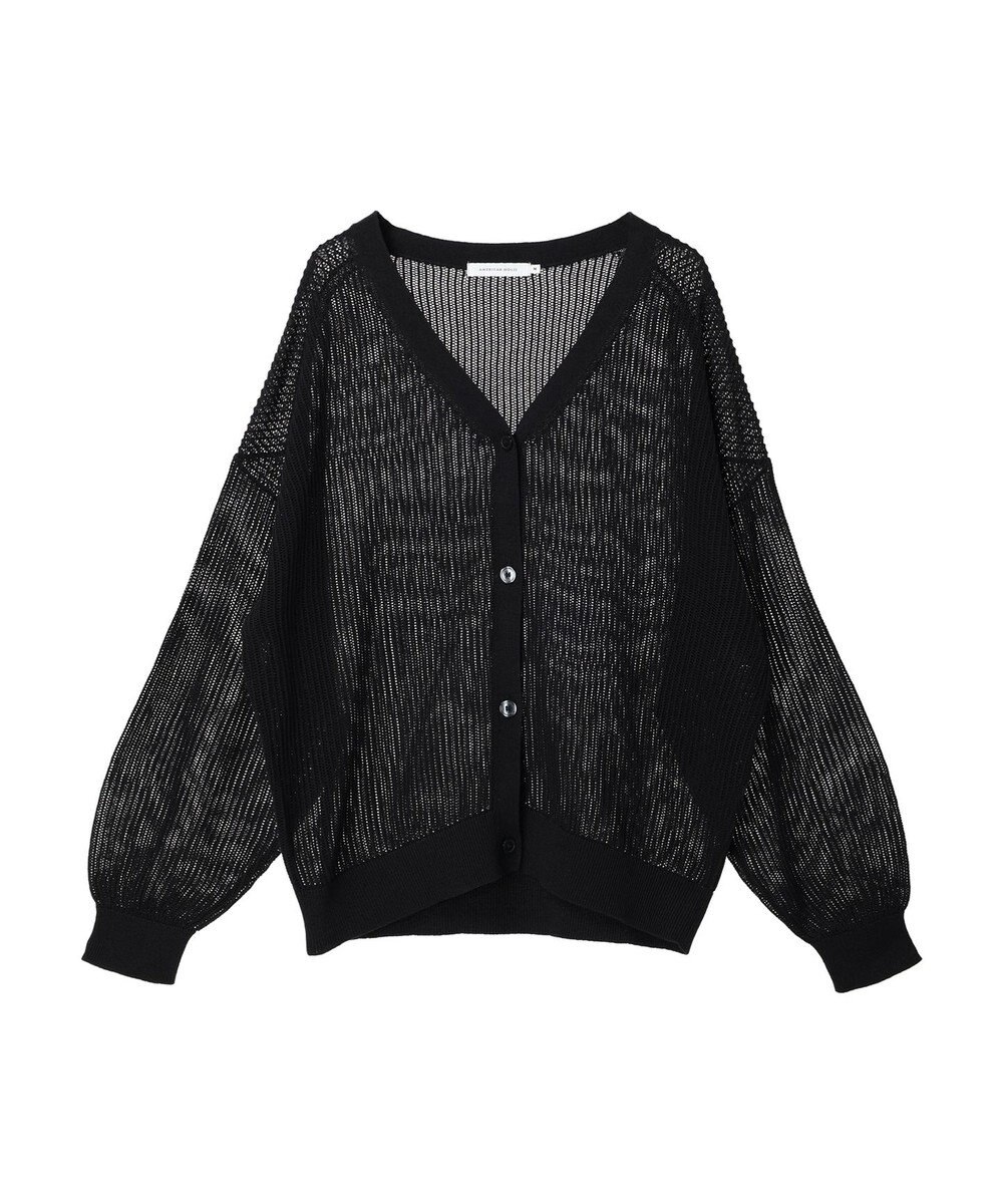 AMERICAN HOLIC メッシュＶネックニットカーディガン 
