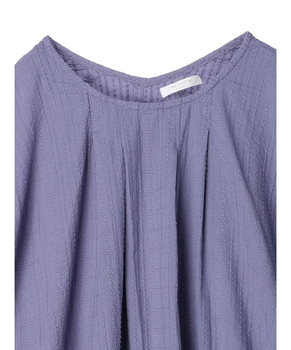 Green Parks インド綿　ＳＥＴ２点　マルチ刺繍ブラウス＋タンク 