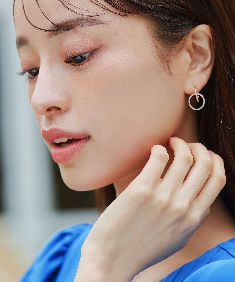 Tiaclasse 【金属アレルギー対応】ダブルリングピアス 