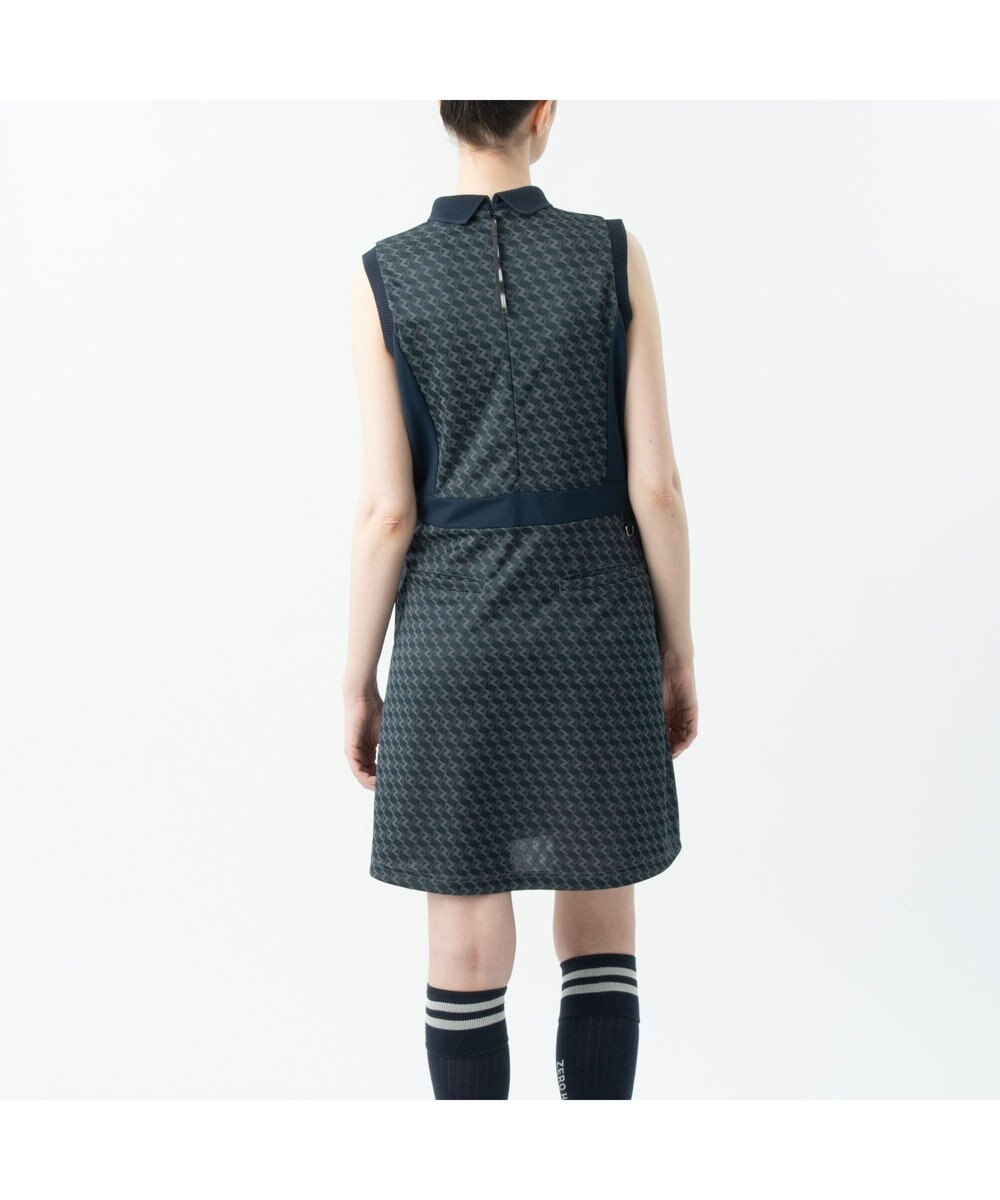 ZERO HALLIBURTON モノグラム柄ノースリーブワンピース ZHG-W6S7b 85221 