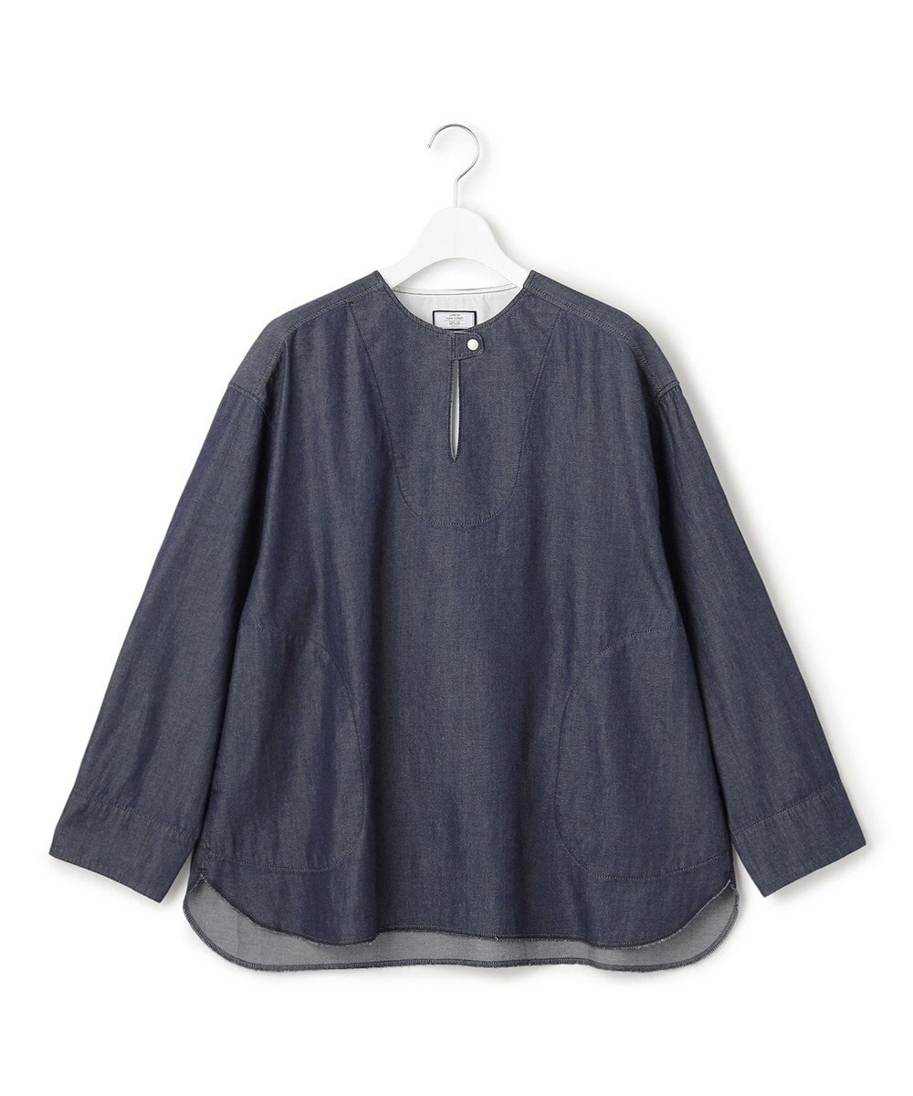 J.PRESS YORK STREET 【WOMEN】ダンガリーデニム ブラウス 