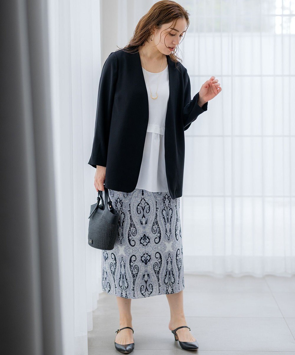 23区 L 【Lサイズ限定/好評につき新色追加】ナチュラルコットンベア タンクトップ 