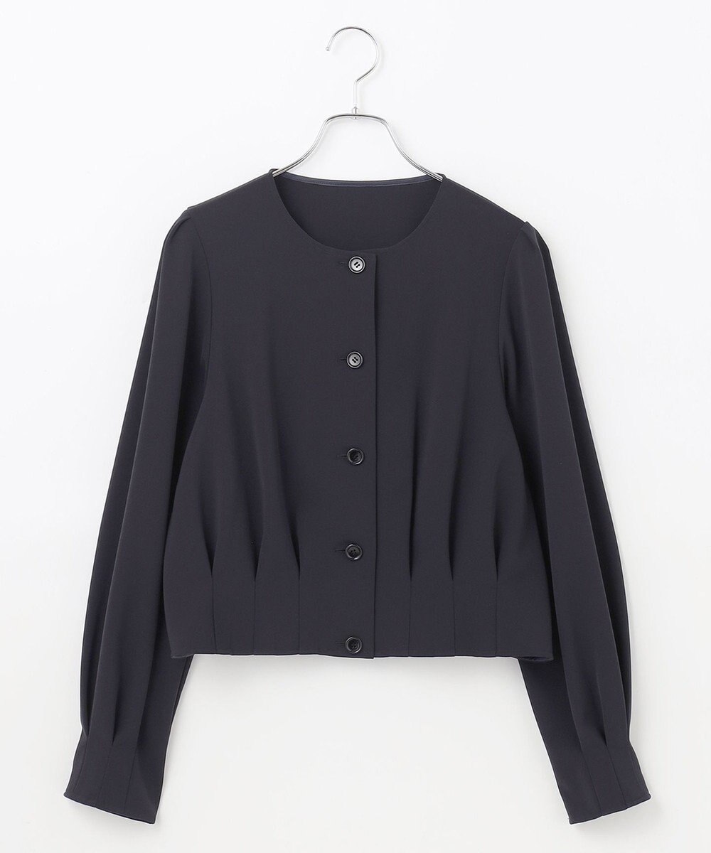 #Newans 【セレモニーにも】コクーンフォルムカーディガンジャケット 