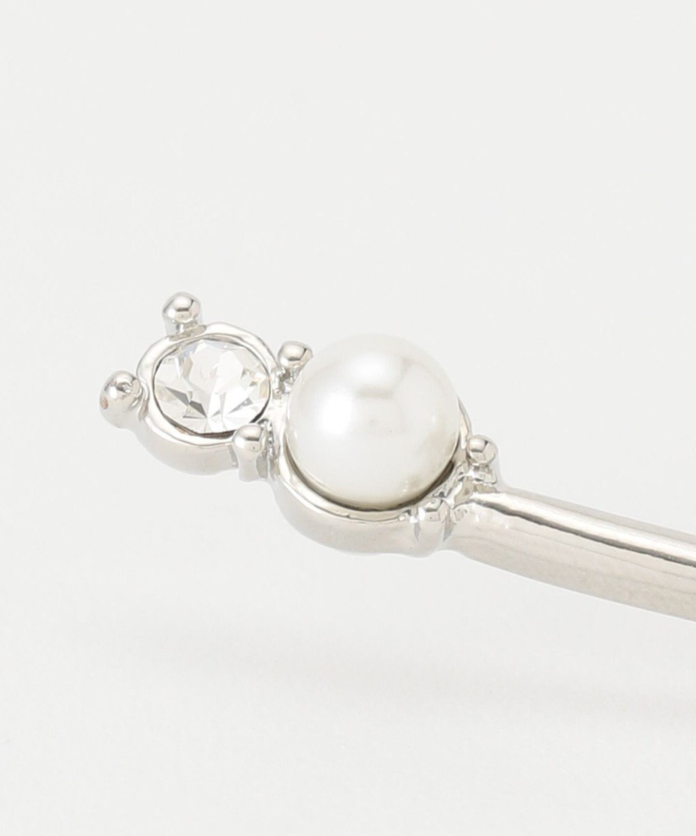 ANY SIS ドロップパール調 ブローチ 